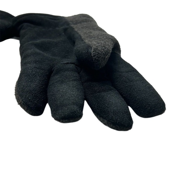 Duluth Men's Black Fleece Thermal Gloves Size M Winter Sports Hiking - Picture 6 of 9